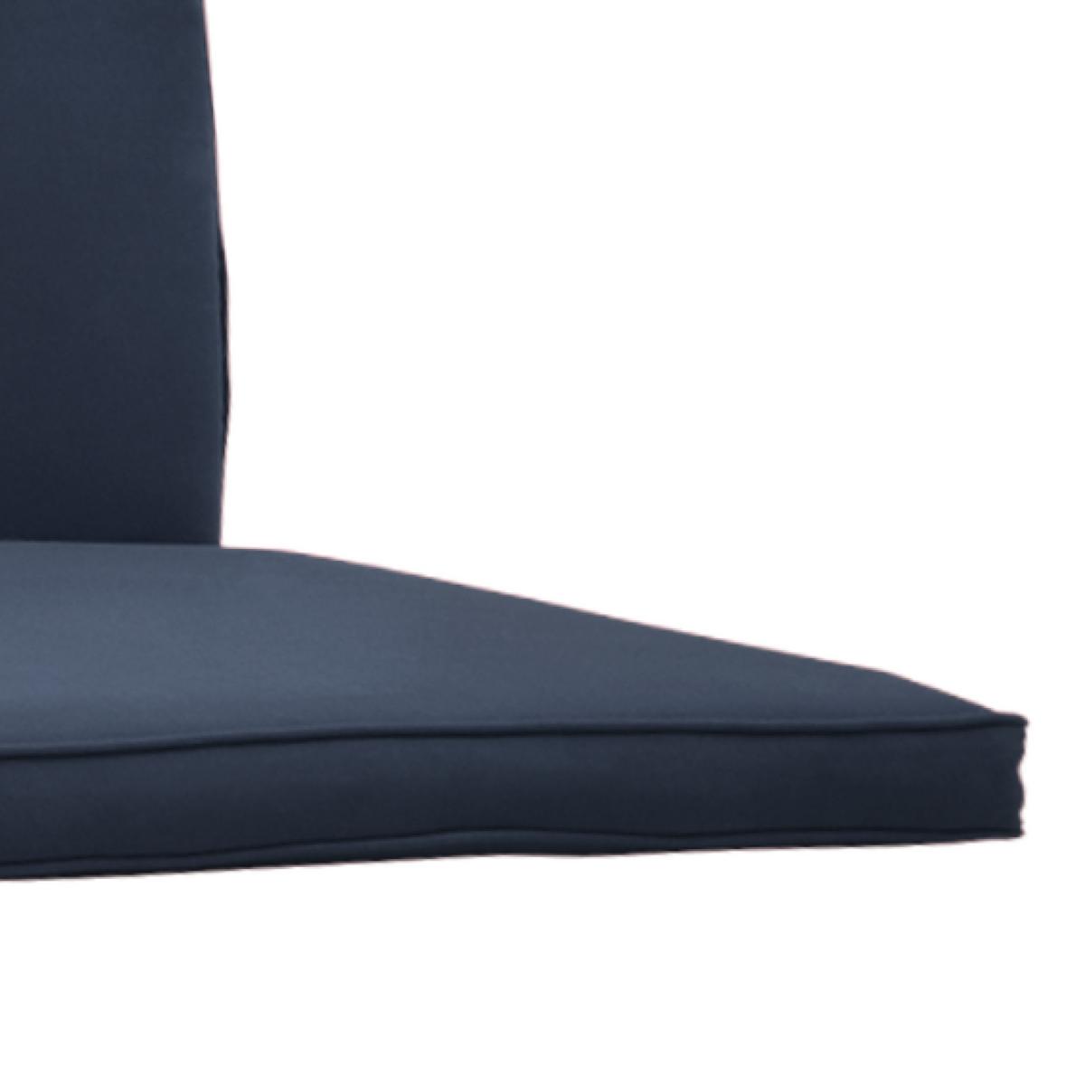 AUFLAGE für Hollywoodschaukel Loft HS - Dunkelgrau, Textil (50/6/180cm) - Beautissu 