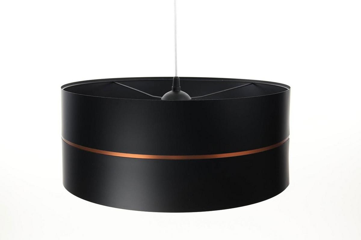 HÄNGELEUCHTE Kupfer 30/21 cm - Schwarz/Kupferfarben, Kunststoff (30/0.45/21cm) - ONZENO