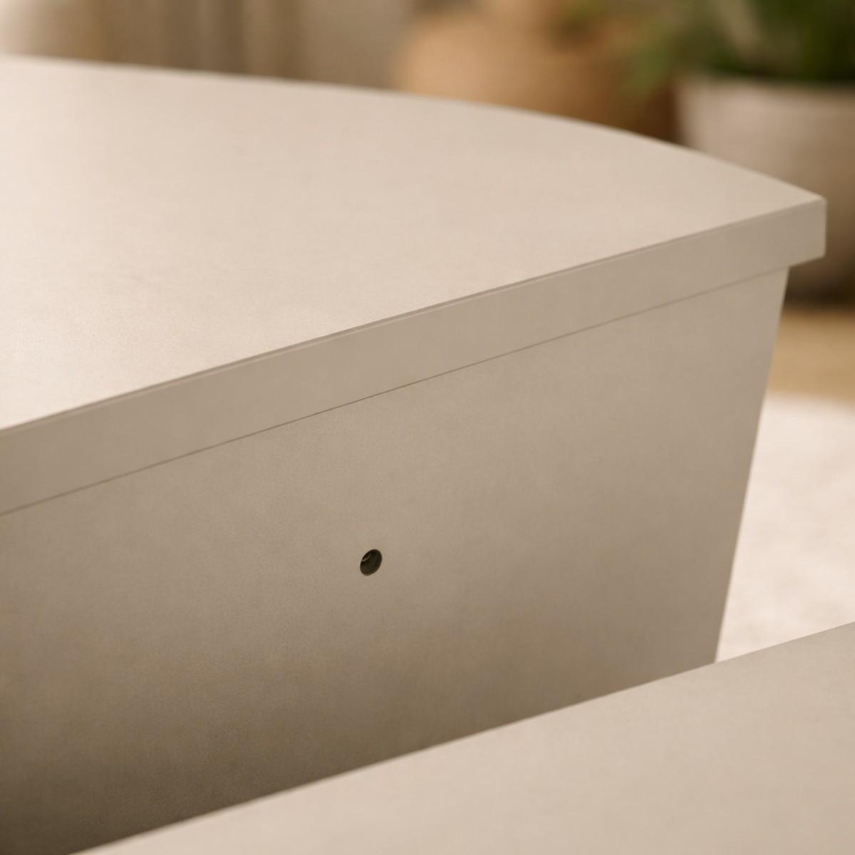 COUCHTISCH (2er-Set) orion 90/90/35 cm - Kaschmir, Holzwerkstoff (9.5/90/35cm) - Calicosy