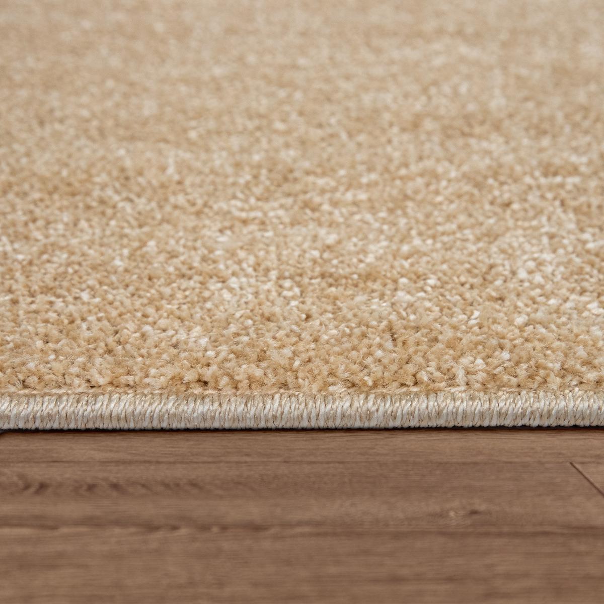 FLACHWEBETEPPICH Goldfarben Ø 160 cm - Goldfarben, Kunststoff (160/160cm) - TT Home