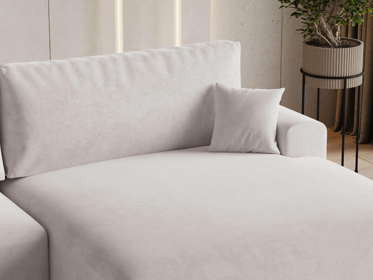 ECKSOFA Serene Grau Rechts - Grau, Holz/Textil (145/259cm) - Graingold