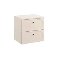 WASCHTISCHUNTERSCHRANK 60.6cm Sanae Sandbeige - Beige, Holzwerkstoff (60.6/59/46cm) - Petits-meubles