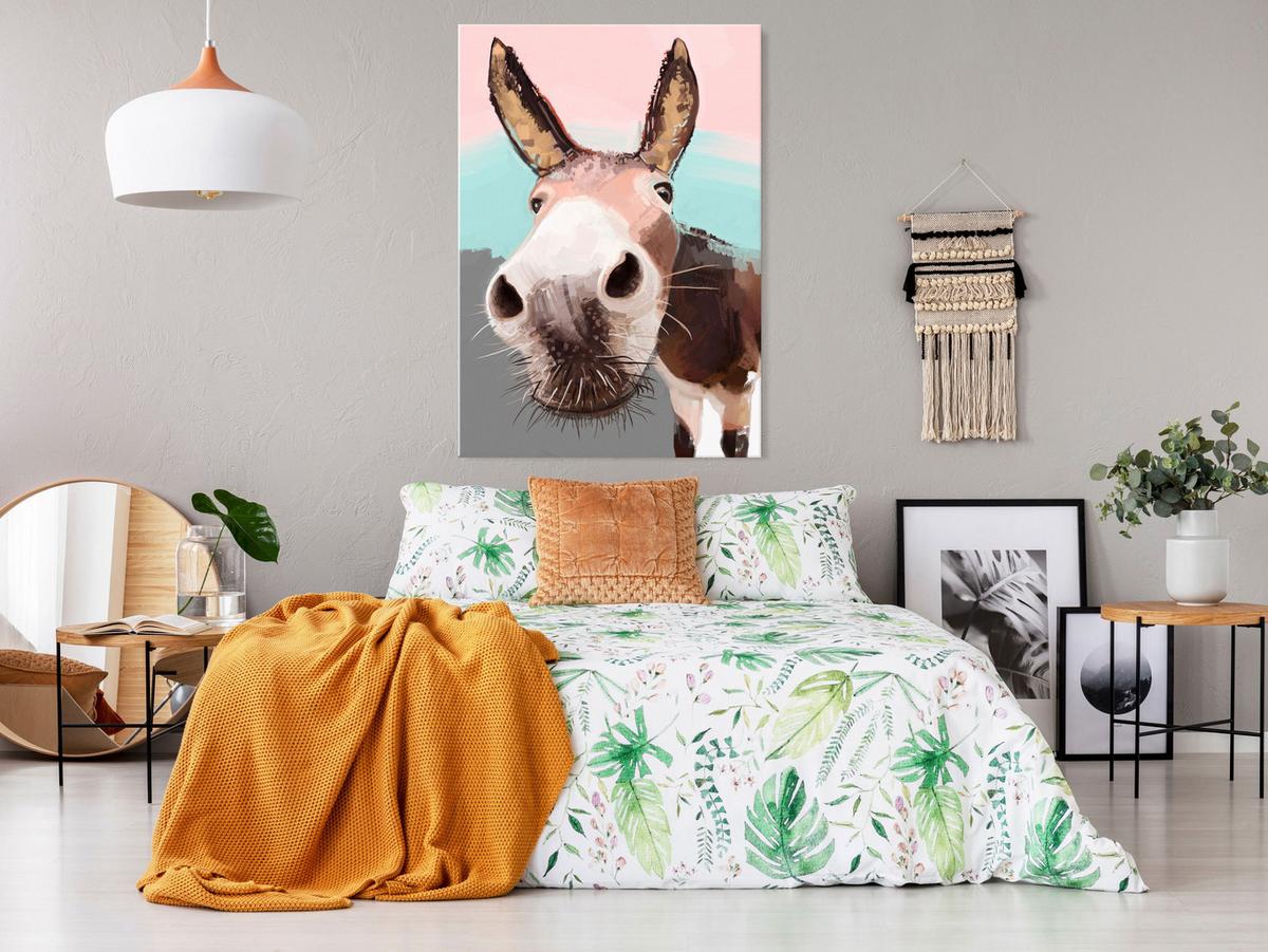 KUNSTDRUCK Bunt 40/60 cm - Multicolor, Textil (40/60cm) - KUNSTLOFT