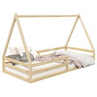 HAUSBETT SILA 90x200 cm natur - Naturfarben, Holz (96/152/206cm) - IDIMEX