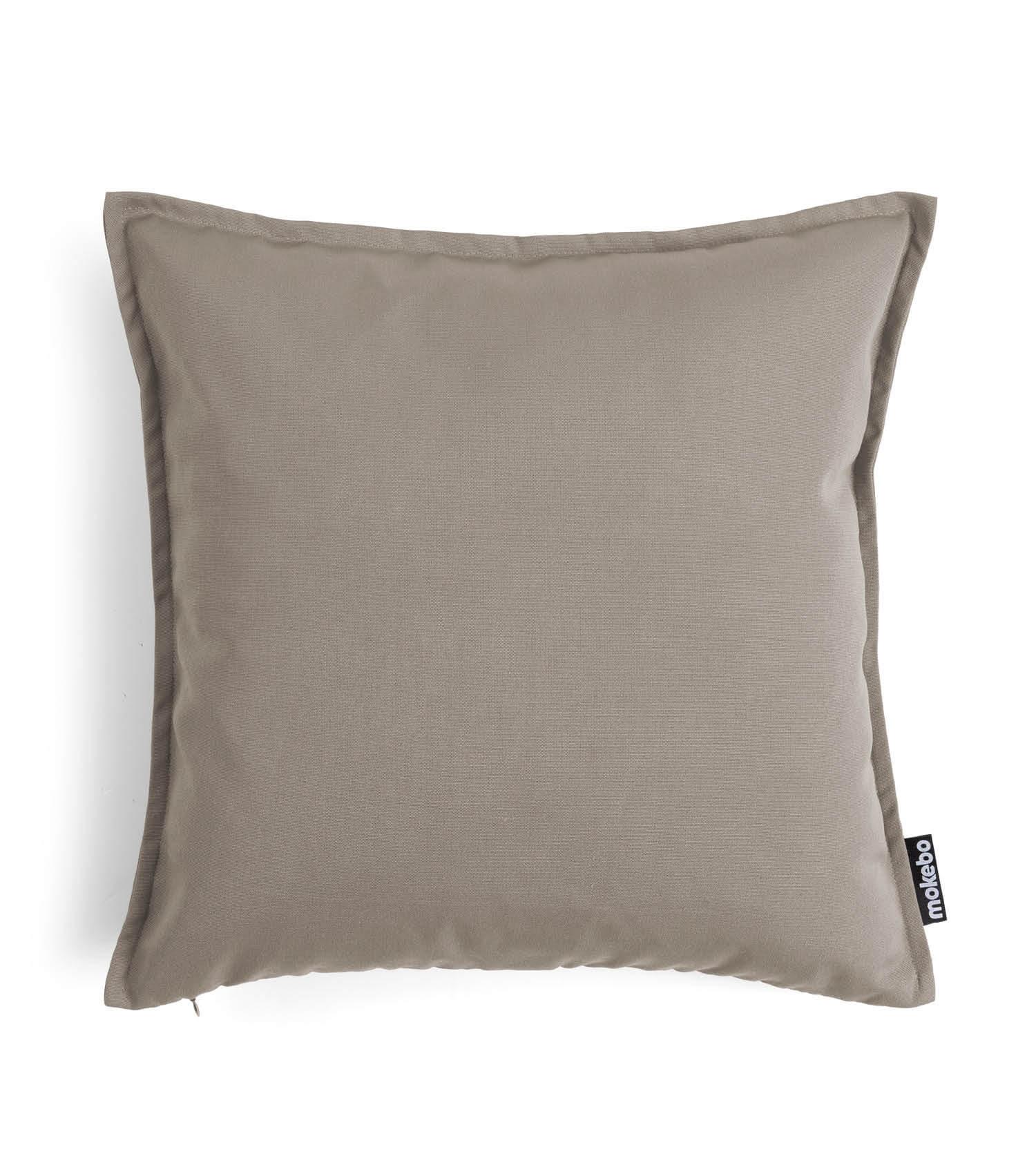 KISSENHÜLLE Die Auszeit - Taupe, Textil (45/1.5cm) - Mokebo