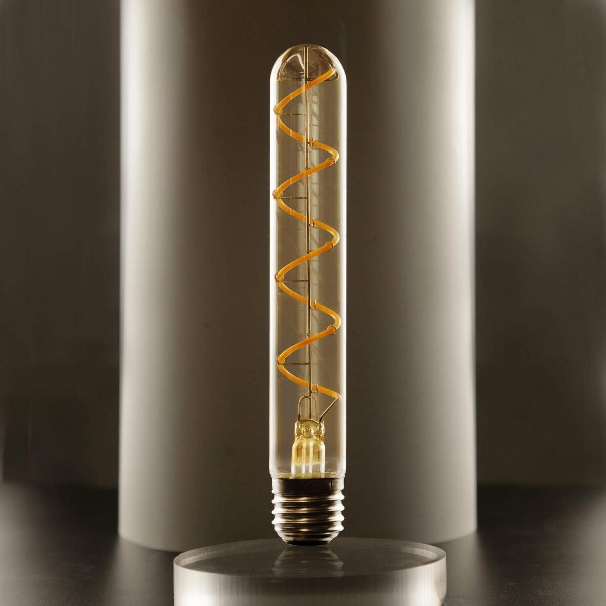 LED-LEUCHTMITTEL Apolda II 3/3/18.5cm - Braun, Glas (3/18.5cm) - Nettlife