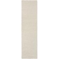 WOLLTEPPICH ALNE, einfarbig, Creme, 80 x 230 cm - Creme, Textil (230/80cm) - KADIMA DESIGN