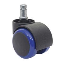 HARTBODENROLLEN 5ER SET Schwarz, Blau 5er-Set - Blau/Schwarz, Metall (1/1/1cm) - MCW