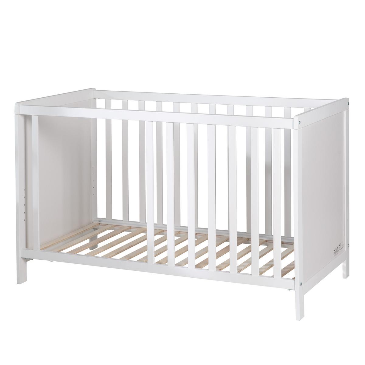 BABYZIMMER-SET Hamburg mit Schubladen 2-teilig - Weiß, Holzwerkstoff (66/76/123cm) - Roba