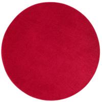 TREND VELOURS TEPPICH JOY RUND - Rot, Textil (100/100cm) - Snapstyle