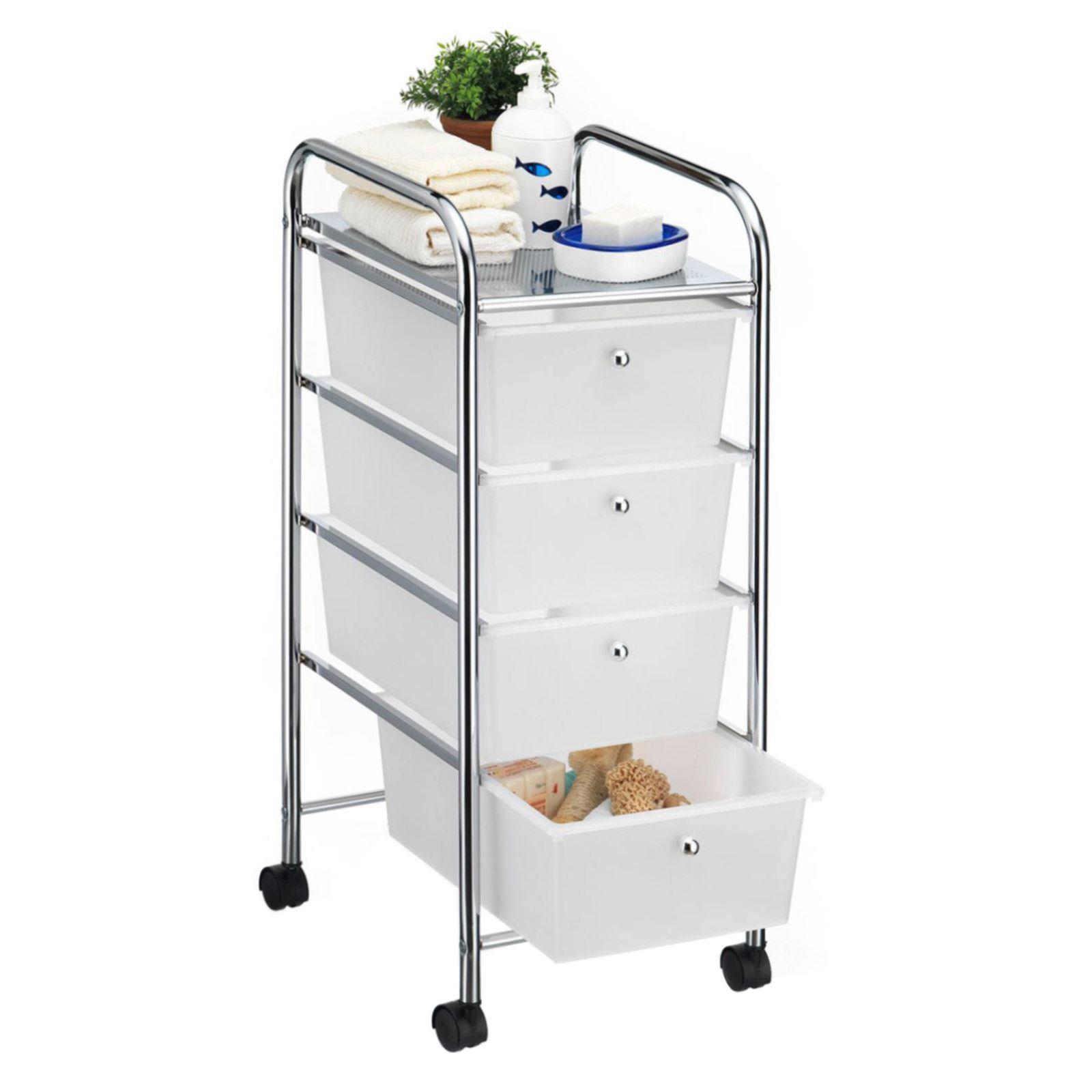 BADROLLWAGEN SANO chrom - Chromfarben, Metall (33/79/39cm) - CARO-Möbel