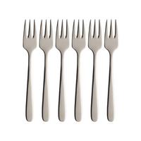 KUCHENGABELN Daily Line silber - Silberfarben, Metall - Villeroy & Boch