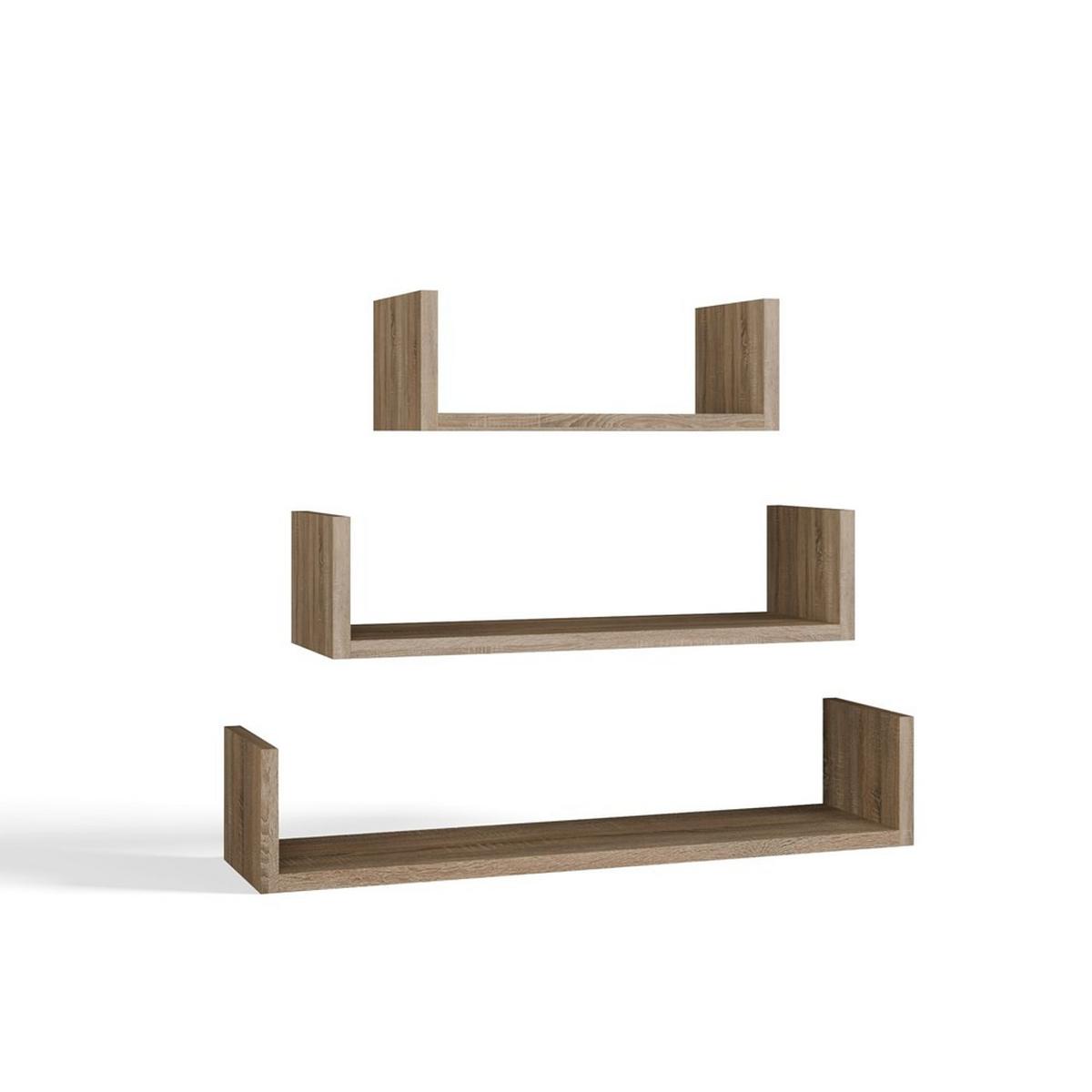 WANDREGAL Sonoma 80/14/20 - Sonoma Eiche, Holzwerkstoff (80/14/20cm) - RAUMHIRSCH FURNITURE