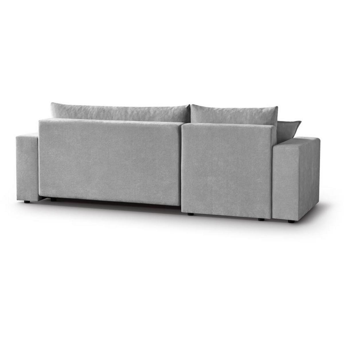 ECKSCHLAFSOFA Mori grün - Schwarz/Grün, Kunststoff/Textil (250/155cm) - Beautysofa