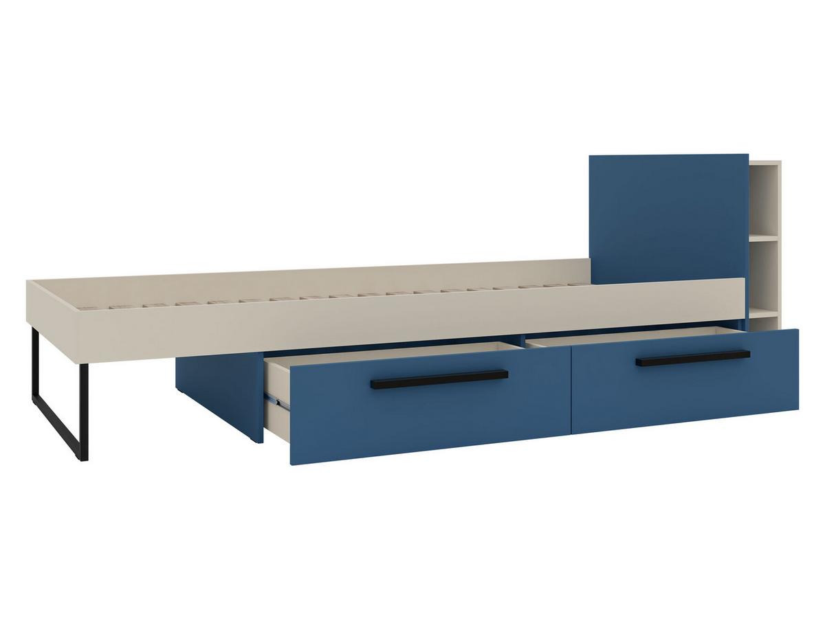 JUGENDBETT Lorin LO11 L / P - Kaschmir/Rosa, Holzwerkstoff (90/200cm) - MIRJAN24