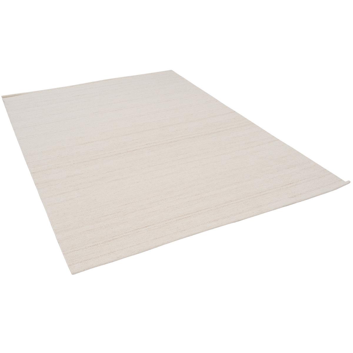 WOLLTEPPICH KELIM NATUR WOOLLY - Ecru, Textil (200/200cm) - Pergamon