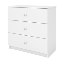 KOMMODE Babydreams ohne Muster 81/81/41 - Weiß, Holzwerkstoff (81/81/41cm) - RAUMHIRSCH FURNITURE