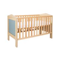 BABYBETT Roofy - Salbeigrün/Eichefarben, Holz/Holzwerkstoff - arthur berndt