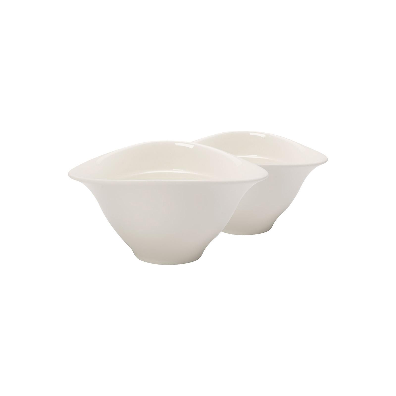 SUPPENSCHALEN Vapiano weiß 18 x 16 cm 2er Set - Weiß, Keramik (1cm) - Villeroy & Boch