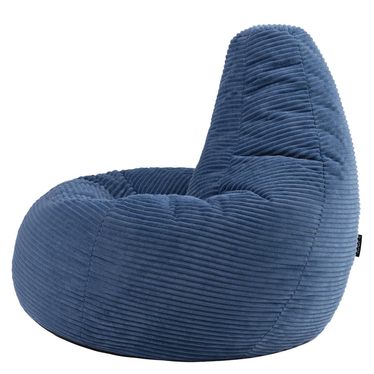 SITZSACK Dalton - Blau, Kunststoff/Textil (82/76/82cm) - icon