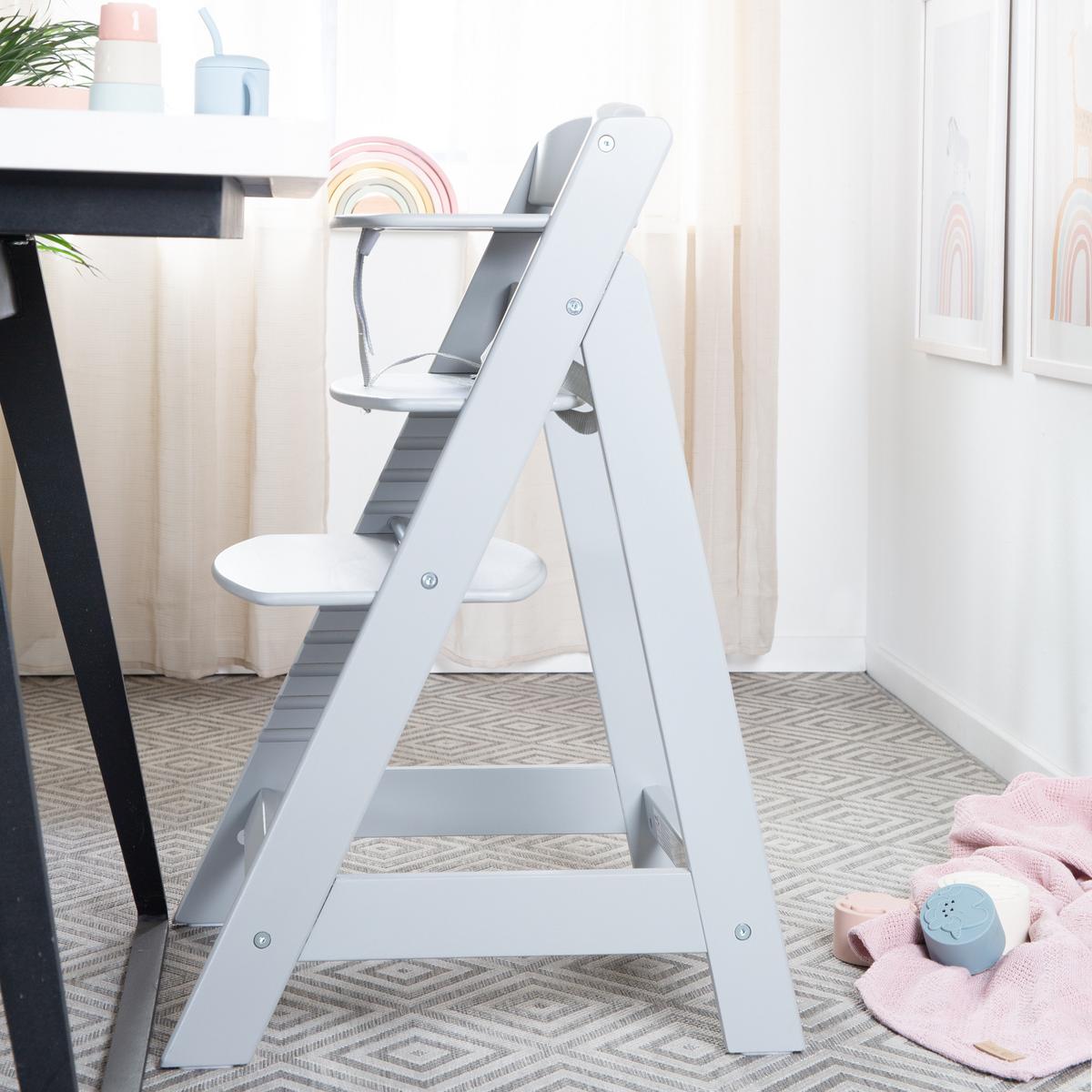 KINDERHOCHSTUHL Sit Up Flex Taupe - Taupe, Holzwerkstoff (44.5/80/54cm) - Roba