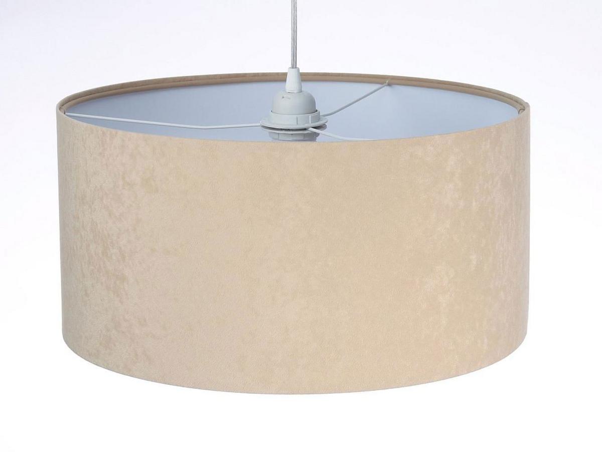 HÄNGELEUCHTE Weiß 40/20 cm - Beige/Weiß, Kunststoff (40/0.6/20cm) - ONZENO