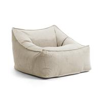 SITZSACK Cord Snug - Beige, Textil (80/60/83cm) - Mokebo