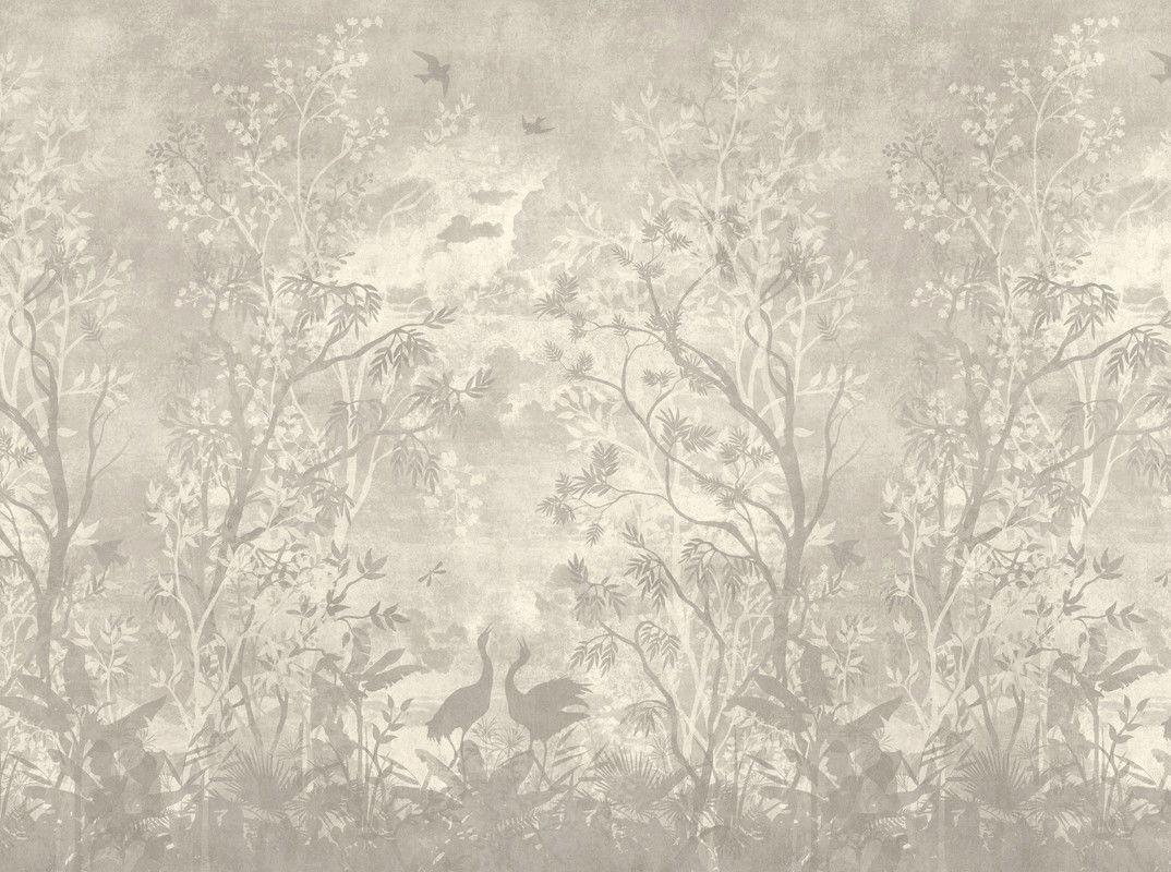 VLIESTAPETE Beige 371/280 cm - Beige/Grau, Textil (371/1cm) - KUNSTLOFT