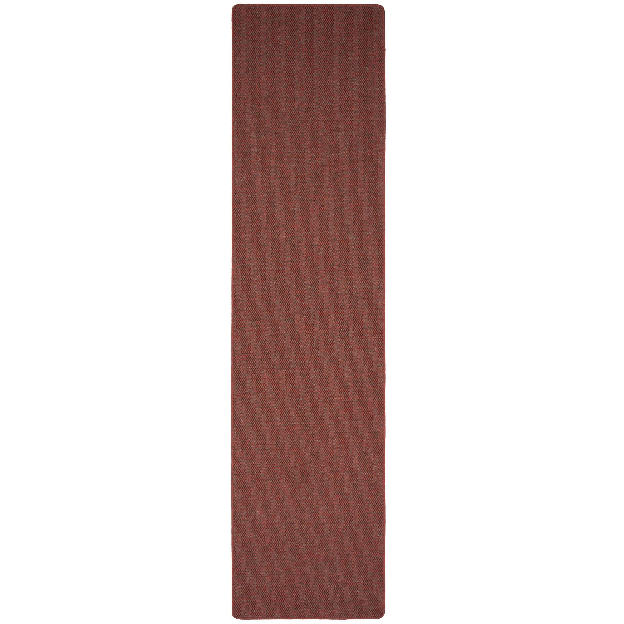 LÄUFER TEPPICH BENTZON FLACHGEWEBE - Rot, Textil (100/400cm) - Snapstyle
