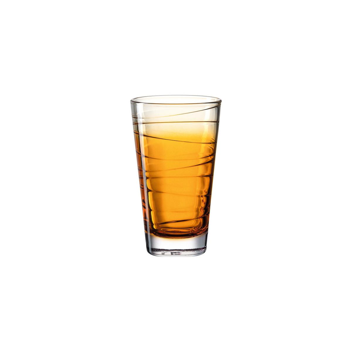 TRINKGLÄSER Vario Struttura Bunt 280 ml 6er Set - Multicolor, Glas (0.001L) - Leonardo Living