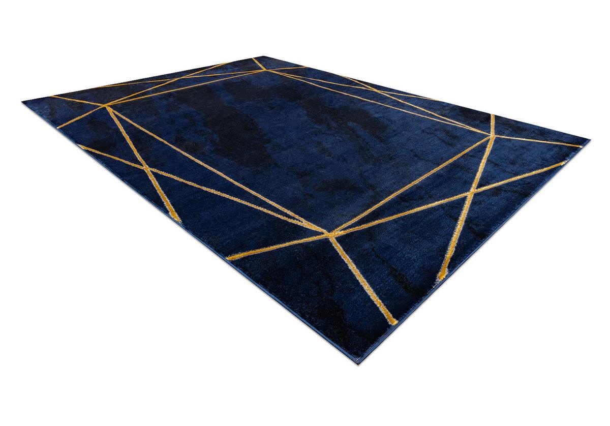 TEPPICH Emerald 180/270 cm - Blau, Textil (180/270cm) - rugsX