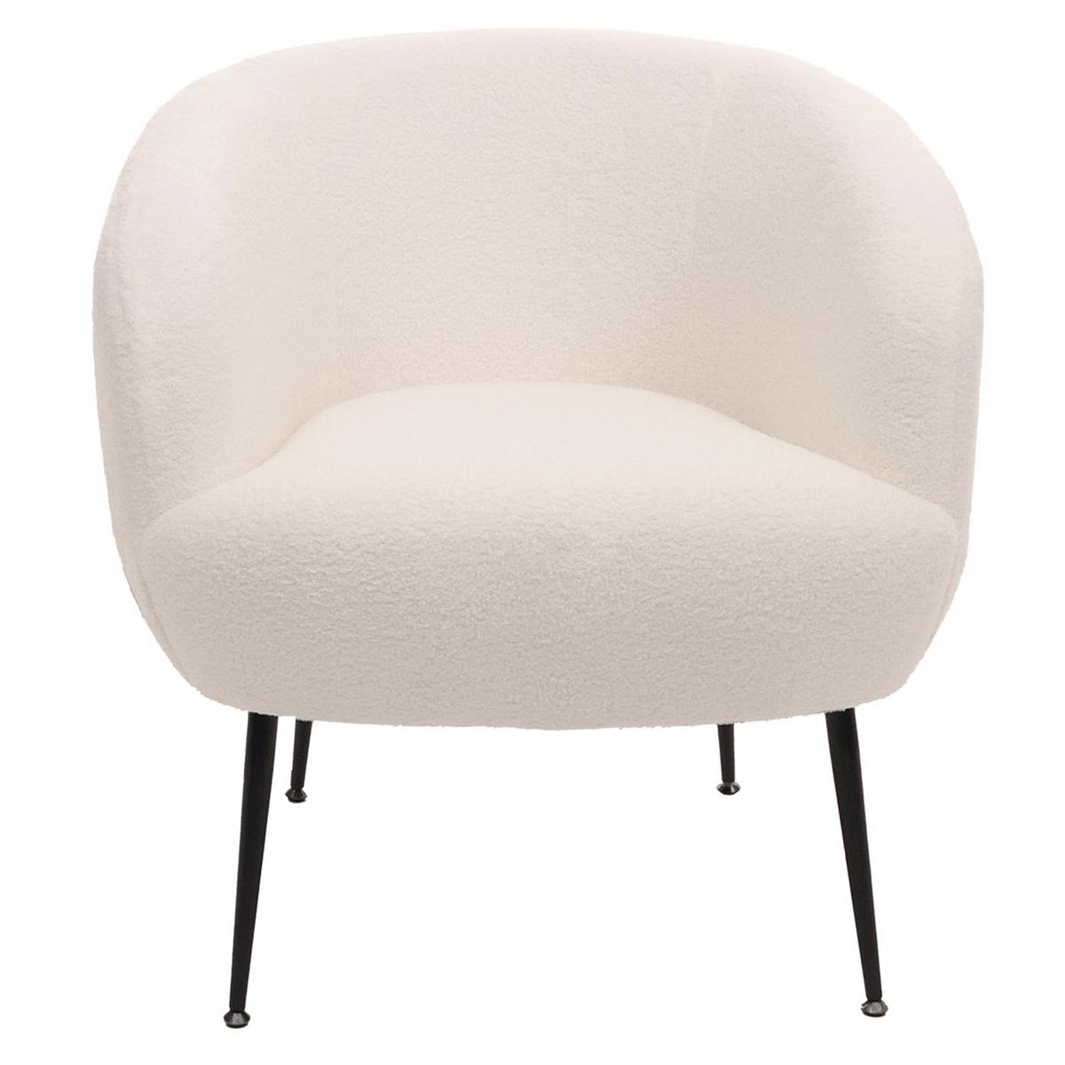LOUNGE-SESSEL Weiß - Weiß, Textil (72/73/71cm) - MCW