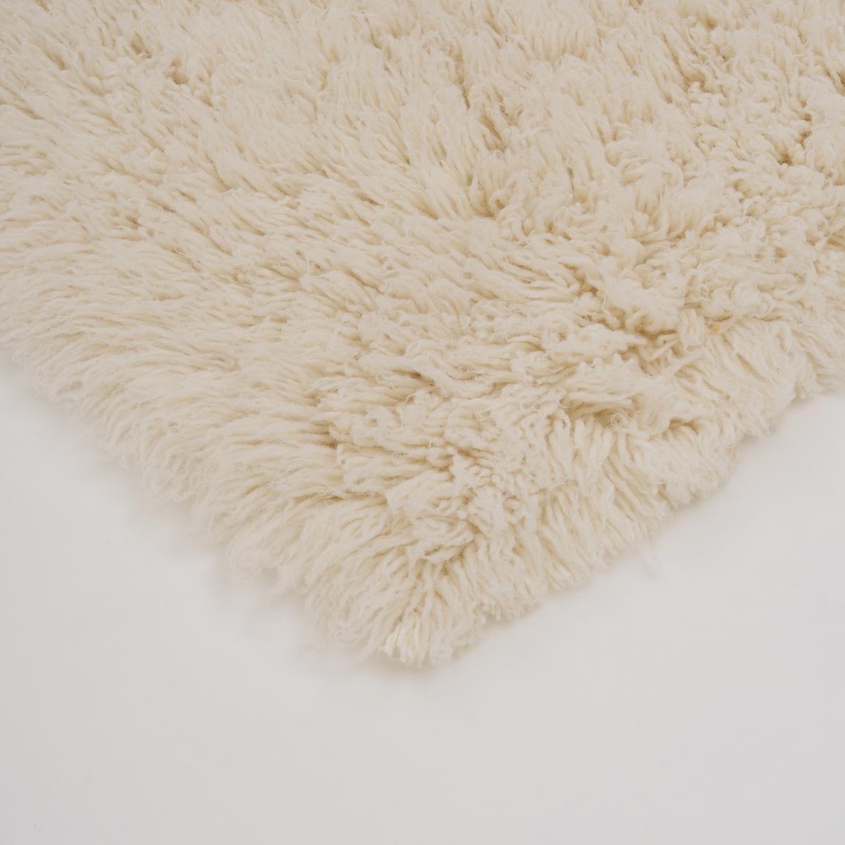 NATUR TEPPICH FLOKATI COMFORT - Creme, Textil (190/290cm) - Pergamon