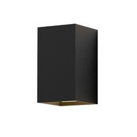 AUSSENWANDLEUCHTE Lichtold 10.0/10.0/10.0 cm - Schwarz, Metall (10/10/10cm) - ZMH