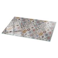 TISCHPLATTE 120x60 cm Mosaikmuster mit Ornamenten - Multicolor/Grau, Glas (0.4/120/60cm) - TULUP