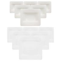 TAFELSERVICE Modern Grace weiß 12-tlg. - Weiß, Keramik (2/2/2cm) - Villeroy & Boch