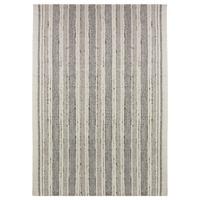 WOLLTEPPICH handgewebt HYTHE, gestreift, Natur, 200 x 300 cm - Beige, Textil (300/200cm) - KADIMA DESIGN