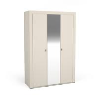 DREHTÜRENSCHRANK Monta mit 3 Türen, Kaschmir - Kaschmir, Holzwerkstoff (137/206/56cm) - Beautysofa