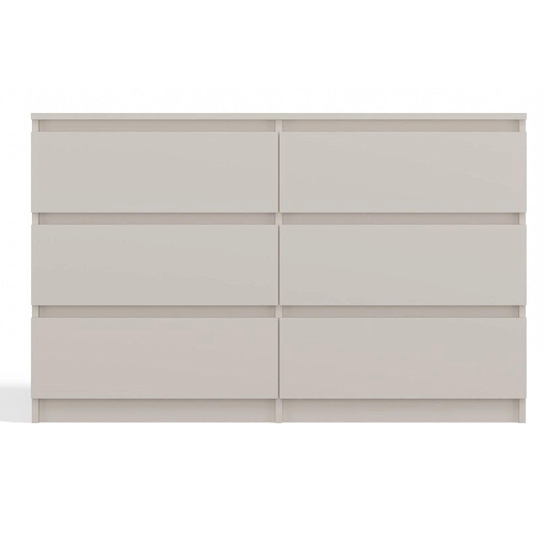 KOMMODE Malwa greige, 75 x 120 x 30 cm - Kaschmir, Holzwerkstoff (120/75/30cm) - Selsey