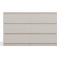 KOMMODE Malwa greige, 75 x 120 x 30 cm - Kaschmir, Holzwerkstoff (120/75/30cm) - Selsey