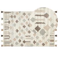 KELIM-TEPPICH Kaghtsrashen 230/160 cm - Multicolor, Textil (160/230cm) - Beliani