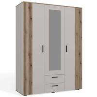 KLEIDERSCHRANK Eiche Evoke, Kaschmir 150/200/55 - Kaschmir, Holzwerkstoff (150/200/55cm) - RAUMHIRSCH FURNITURE