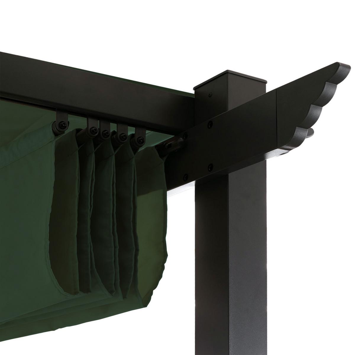 PERGOLA Grün - Grün, Textil (300/240/300cm) - MCW