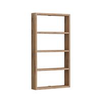 WANDREGAL mit 4 Ablagen - lya 43,2/9/80 cm - Kieferfarben, Holzwerkstoff (9/80/14cm) - Calicosy
