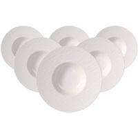 SPEISETELLER Manufacture Ice weiß ø 28 cm 6er Set - Weiß, Keramik (28cm) - Villeroy & Boch