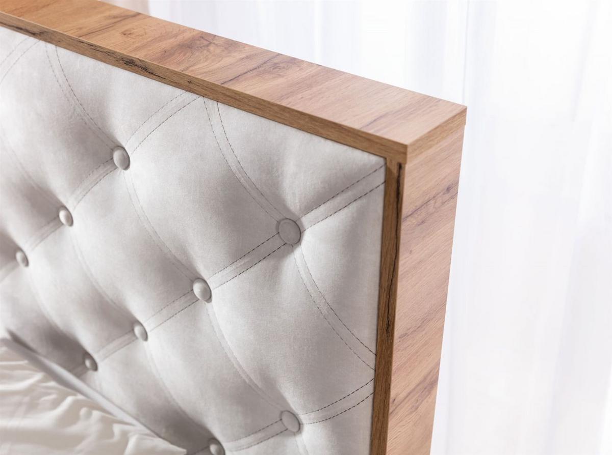 BOXBETT Maximo In Torre - Honig, Holzwerkstoff/Textil (120/200cm) - Fun Möbel