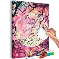 MALEN NACH ZAHLEN 40/50 cm - Multicolor, Textil (1.4/50cm) - KUNSTLOFT