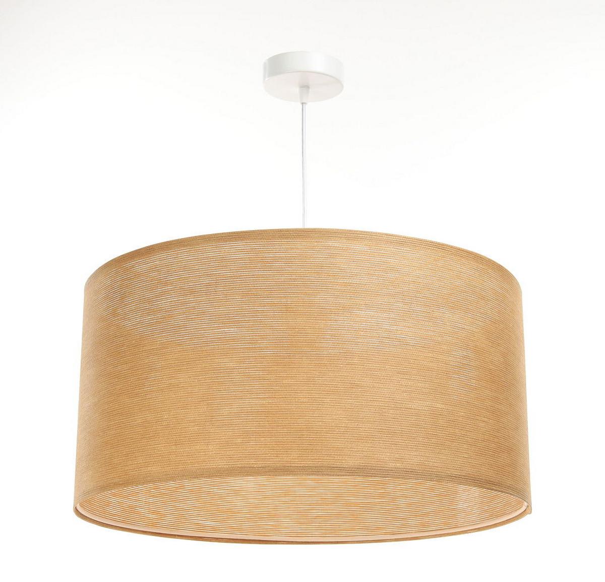 HÄNGELEUCHTE Beige 60/30 cm - Beige, Kunststoff (60/1/30cm) - ONZENO
