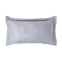KISSENBEZUG Damast mit Stehsaum, Fadendichte 330 - Grau, Textil (50/90cm) - Homescapes