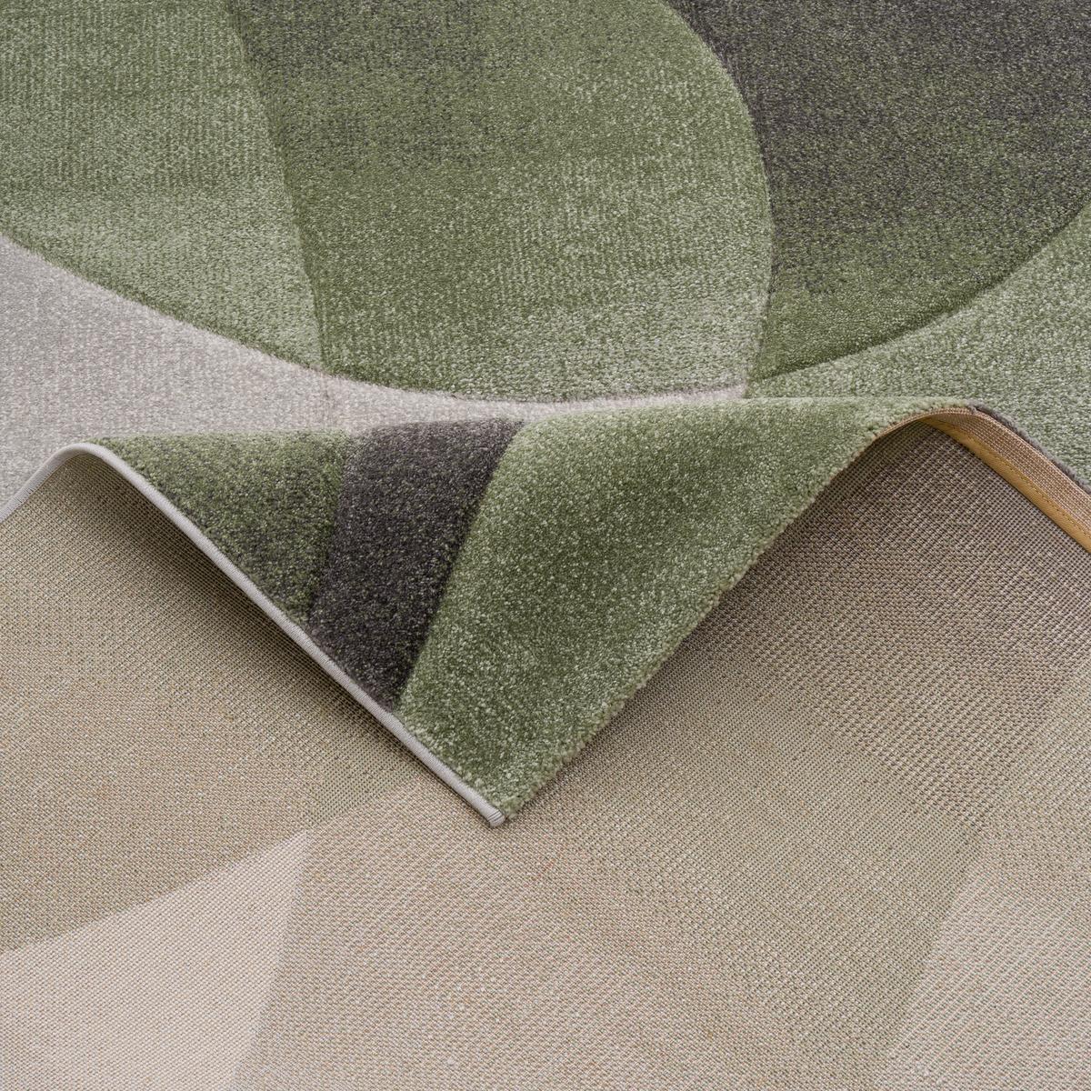 DESIGNER TEPPICH MAUI MODERN - Grün, Textil (120/170cm) - Pergamon